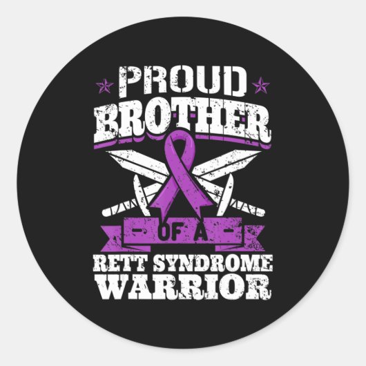 レッ誇りを持ったト症候群戦士RTTアウェアの兄弟 ラウンドシール (正面)