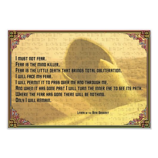 レティアニー恐怖シャイフルードとフリーメン文字 フォトプリント (正面)