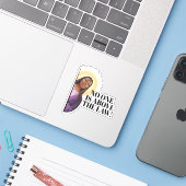 レティシアジェームス引用文 – 誰も法の上に存在しない シール (ノートパソコンとiPhone)