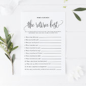 レティーリーゲームカードを最高の知る黒文字 招待状