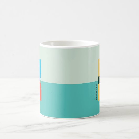 レテファンキーユニークルKコーヒパーソナライズされたーマグ コーヒーマグカップ (中央)