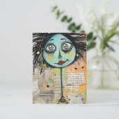 レデアートィース2グリーンアイ ポストカード (スタンド正面)