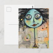 レデアートィース2グリーンアイ ポストカード (正面/裏面)