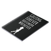 レディおもしろい・ゴルファーのためのゴルフのギフト引用文 ノートブック (左側)