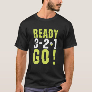 レディおもしろい・ゴー・スタートランニングのRunnerランニング Co向け Tシャツ