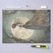 レディお洒落デコページ紙 薄葉紙 (クラフト)