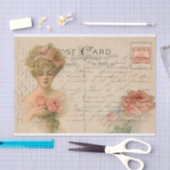 レディかわいらしーファッションデコペ/クラフト 薄葉紙 (クラフト)