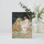 レディとタイガー | フレデリック・スチュアート教会 ポストカード (スタンド正面)