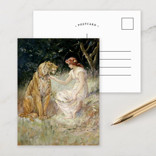 レディとタイガー | フレデリック・スチュアート教会 ポストカード