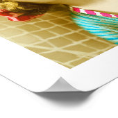 レディとテニス ポスター (角)