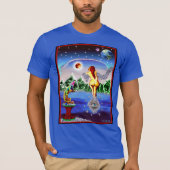 レディとトカゲ Tシャツ (正面)