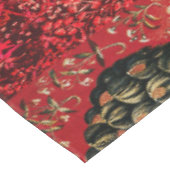 レディとユニコーンの香り，ライオン，花，動物 テーブルクロス (アングル)