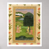 レディと付き添い人聞は夕暮れ時に音楽に合わせて、f ポスター (正面)