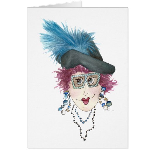 レディは髪を磨き爪、 ネイルカードに合わせる (正面)