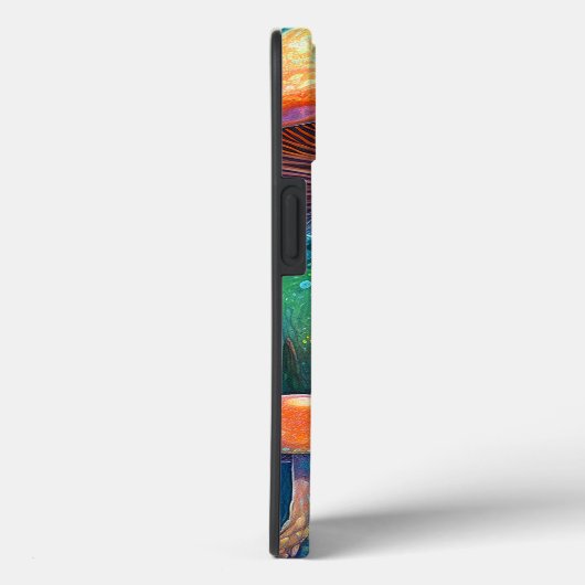 レディアンドマッシュルームシュレアルファンタジーアート Case-Mate iPhoneケース (裏面 / 右)