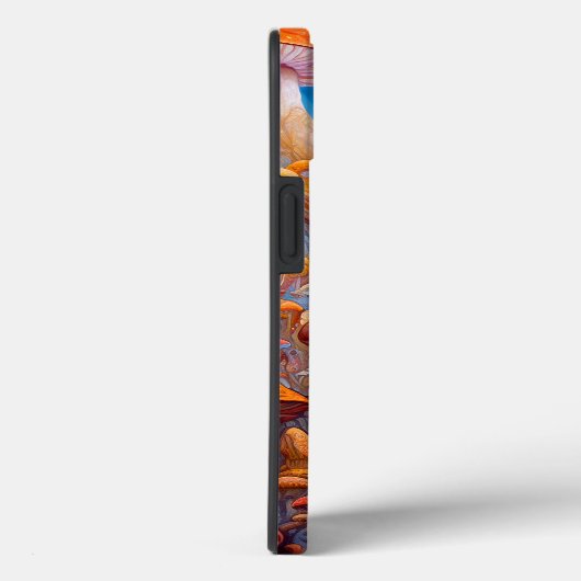 レディアンドマッシュルームシュレアルファンタジーアート Case-Mate iPhoneケース (裏面 / 右)