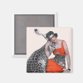 レディアンドレパード マグネット (正面/裏面)