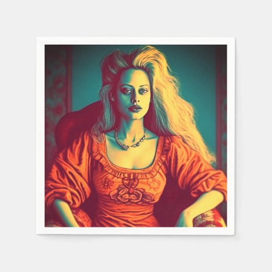 レディアートー スタンダードカクテルナプキン (正面)