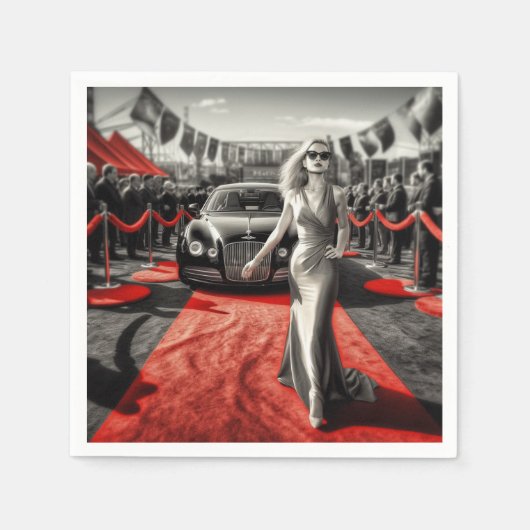 レディアートー スタンダードカクテルナプキン (正面)