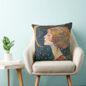 レディエレガントアンドザムーン装飾用クッション クッション (椅子)