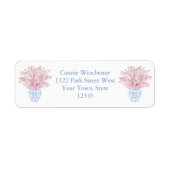 レディエレガントジンジャージャーブランズピンクさくらんぼ花 ラベル (正面)