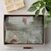 レディエレガントズ魚釣り自然デコページの波止場 薄葉紙 (ギフト)