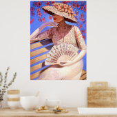 レディエレガントビクトリアンデコールアートポスター夏期 ポスター (キッチン)