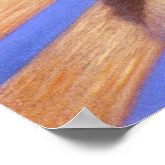 レディエレガントビクトリアンデコールアートポスター夏期 ポスター (角)