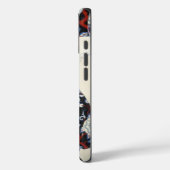 レディエレガントフローラ白黒花ドレス Case-Mate iPhoneケース (裏面 / 左)