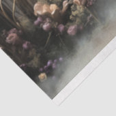 レディエレガントポートレートパープルパラソル魅惑 薄葉紙 (詳細)