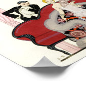 レディエレガントーインパリアールデコ ポスター (角)