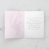 レディエレガントーズハッピーバースデー カード (内部)