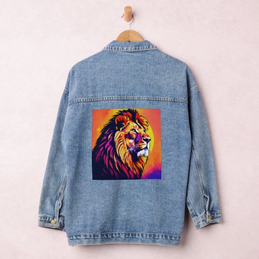 レディオメトリライオン設計デニムジャケット デニムジャケット (ハンガー)