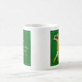レディオメントゴルフパーティークラシックグリーンゴールデン コーヒーマグカップ (中央)