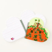 レディオレンジとクローバー 聖パトリックの日 ノートブック (内部)