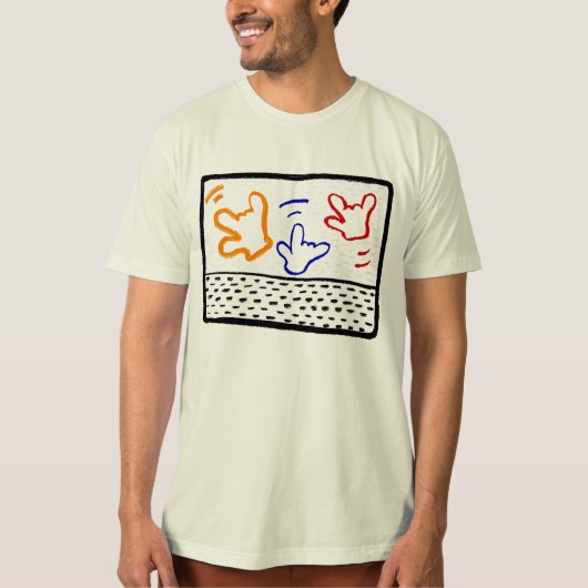 レディオーガニックズTシャツ（フィット） Tシャツ (正面)