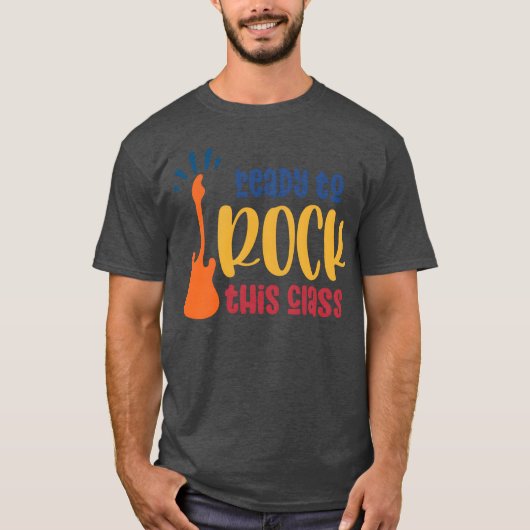 レディオ・ロックヒズ・クラス レトロ Tシャツ (正面)