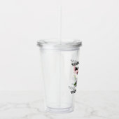 レディカラフルセット環境にやさしいことをしようレースカー アクリルタンブラー (右)