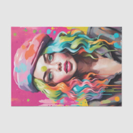 レディカラフルデコページ紙 薄葉紙