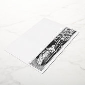 レディクラシカル縁どホイル招待状 箔招待状 (回転した状態)