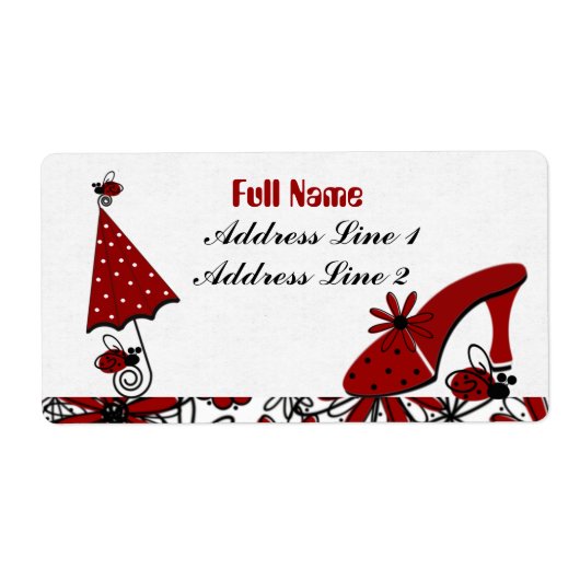 レディクラシックエイブリラベル ラベル (正面)