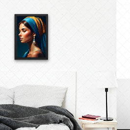 レディクラシックーのポートレートエレガント | ヴィンテージ ポスター