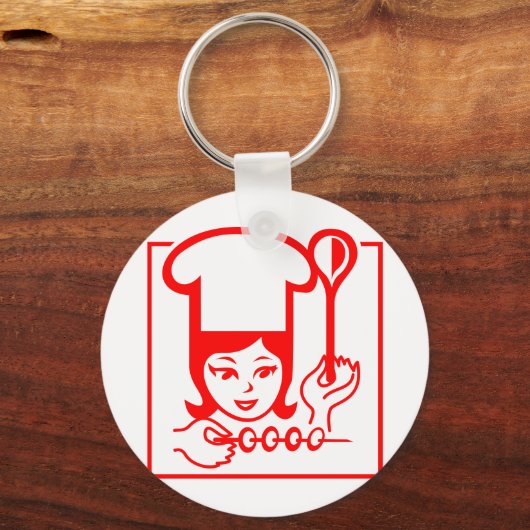 レディシェフ キーホルダー (正面)