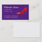 レディスファッション&美しい 名刺 (正面/裏面)