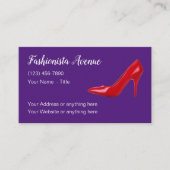 レディスファッション&美しい 名刺 (正面)