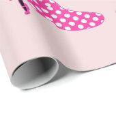 レディスペインのフラメンコダンサーのシルエットアート ラッピングペーパー (ロールコーナー)