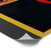 レディスペインのース、追加文字 ポスター (角)