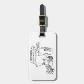 レディス・ギフト ラゲッジタグ (正面縦)