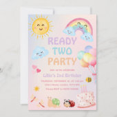 レディツーパーティー招待状 招待状 (正面)