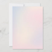 レディツーパーティー招待状 招待状 (裏面)